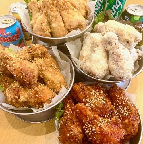 4块韩式炸鸡