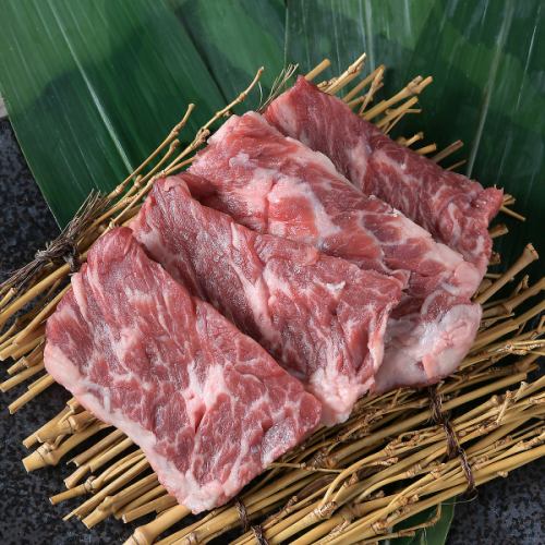 Tie-up with a yakiniku restaurant! Proud skirt steak