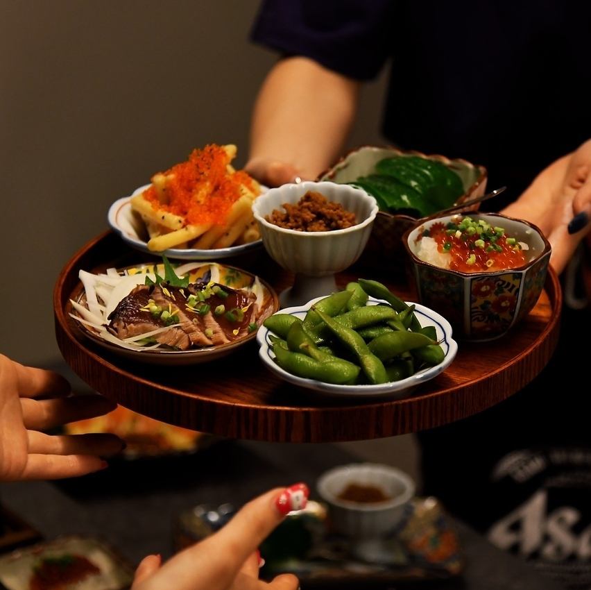 【栄駅 徒歩3分!!】完全個室の創作和食が自慢の居酒屋！