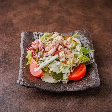 Thick-cut bacon Caesar salad