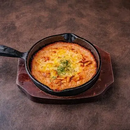 Grilled yam with mentaiko and cheese