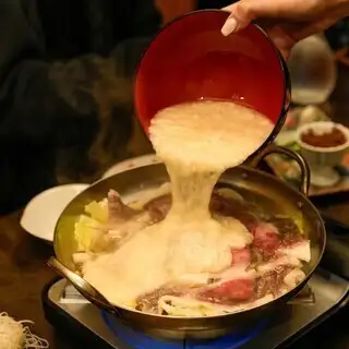 [Special Selection! Japanese Black Wagyu Beef Tororo Hot Pot Course] 9 dishes with 2 hours of all-you-can-drink: ¥6,500 ⇒ ¥5,500