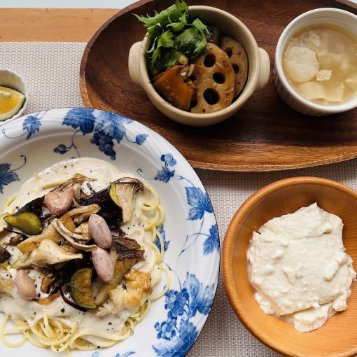 [Eat-in] October soy veggie vegan lunch