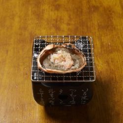 烤蟹味噌殼