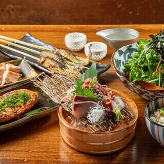 ◆土~火限定◆【2.5時間飲み放題付】『旨安コース』◆鮎塩焼・豚バラ黒胡椒焼などが楽しめる◎