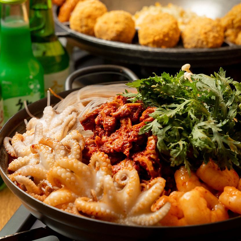 様々なシーンに☆2時間飲み放題サムギョプサルコースをご用意♪