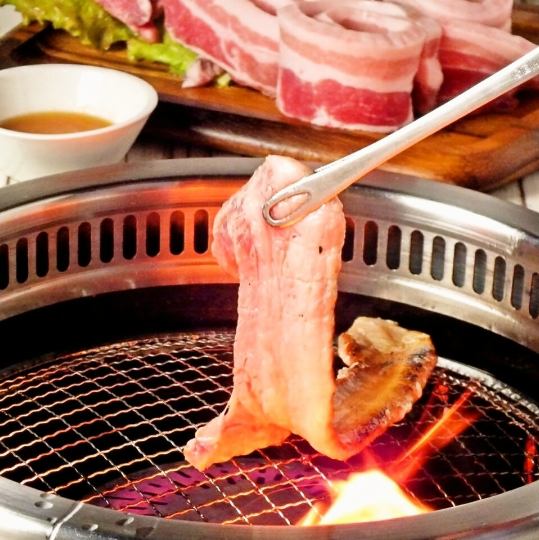 【告别住宿◎】特别Samgyeopsal 120分钟所有你可以吃/所有你可以喝超过60种♪所有9项⇒2960日元