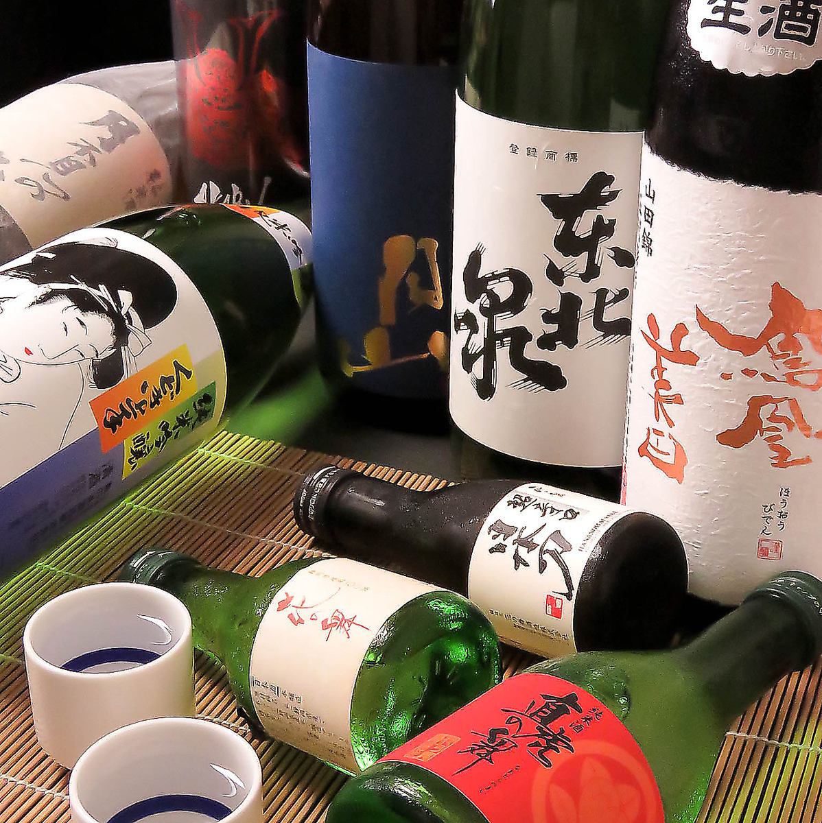 焼酎・日本酒を豊富にご用意◎ぜひご堪能ください！