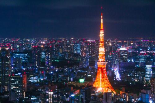 窓から東京タワーも♪
