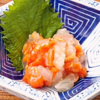 真鯛とほやの塩辛