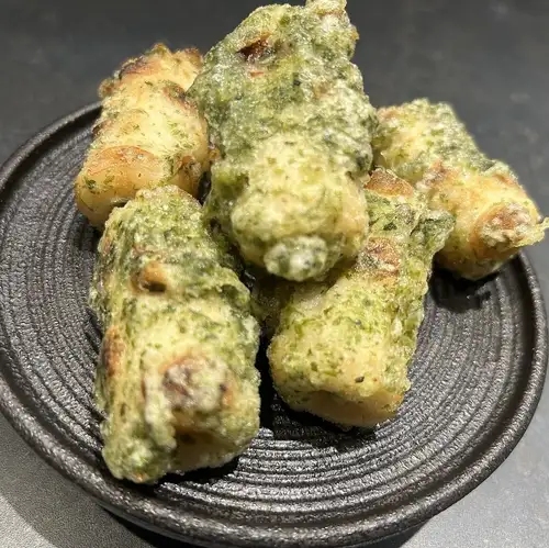 Isobe fried fish sausage