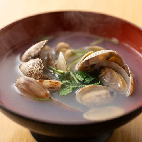 Clam soup