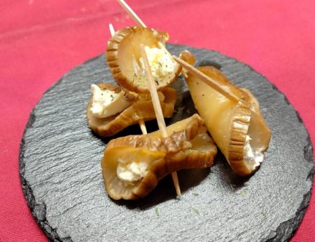 いぶりがっことクリームチーズ