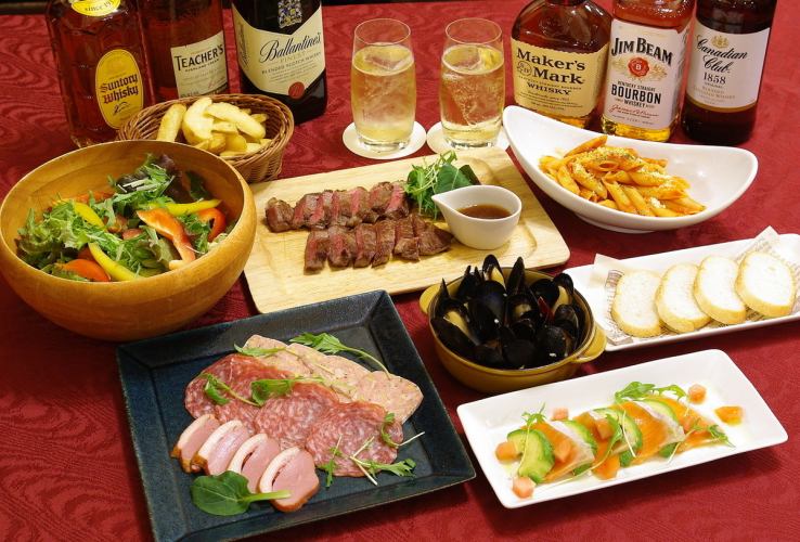 日・祝限定!20時までのスタートで飲み放題付きパーティープランが3,500円→3,000円に!