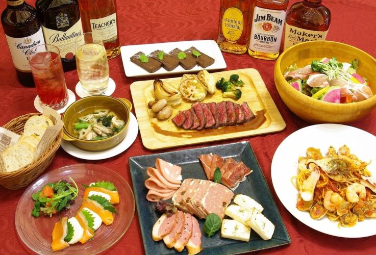 Authentic cuisine and the ultimate all-you-can-drink highballs included! If you start before 8pm, the price will be reduced from 5,000 yen to 4,500 yen!