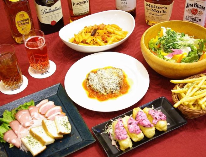 日・祝限定！20時までのスタートで飲み放題付きパーティープランが3,500円→3,000円に！