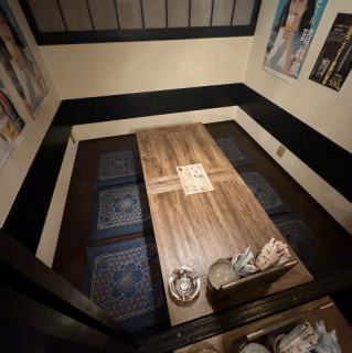 1階お座敷奥、6名様までご案内できます