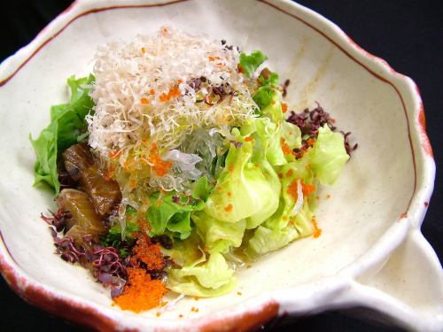Seafood Japanese-style salad