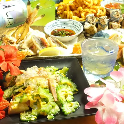 かりゆしコース【2,5時間飲み放題付】　5800円(税込)