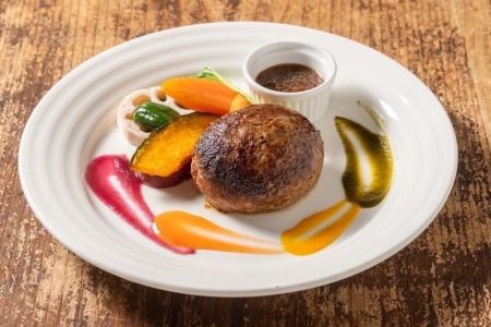 ハンバーグステーキ＆糸島グリル野菜【テイクアウト】