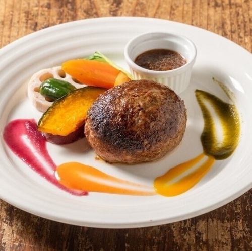 手造りハンバーグステーキ ジャポネソース