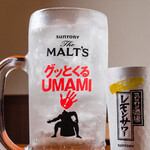 【しっかり飲みたい日はこれ！】　飲み放題コース　1680円（税込み）