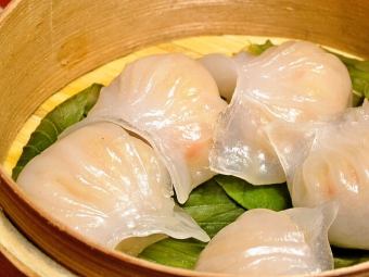 Steamed shrimp dumplings (5 pieces)