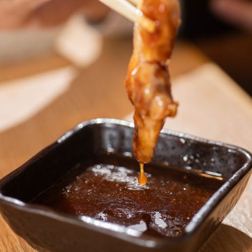 Ingenuity such as changing the composition shines ☆ Massage sauce and dipping sauce