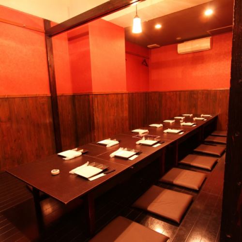 [Introduction of private room of light] The private room of the tatami room can be expropriated for up to 35 people ★ Please use it for various banquets !! / Completely private room / Table private room / Prefectural / Women's association]