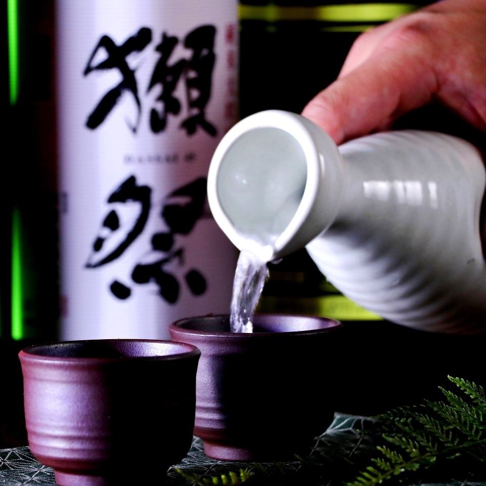 Popular sake such as Dassai is also available for 150 yen per glass!Enjoy delicious food and drinks!