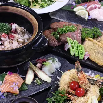 ★Weekdays Only★ A new signature course featuring creative Japanese cuisine, including large shrimp wrapped in kataifi pastry and beef tongue, is now available for ¥4980 → ¥3980.