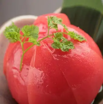 冷製丸ごと冷やしトマト