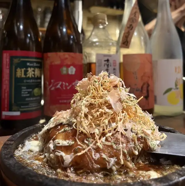 Our top recommendation! Our original okonomiyaki, "Houbari-yaki"