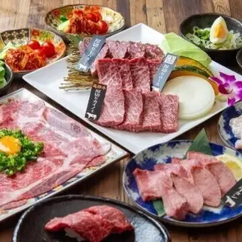 ＜飲み放題付き＞【華】飛騨牛特選宴会コース　全13品　8,000円(税込)