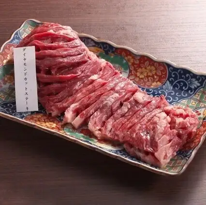 ＜料理のみ＞【贅】名物ハラミステーキコース　全13品　4,950円(税込)