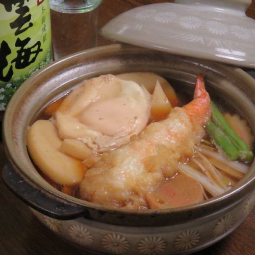 [Udon is also homemade♪] Nabeyaki udon