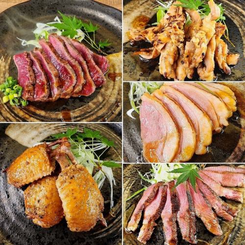 We also have a rich smoked meat menu♪
