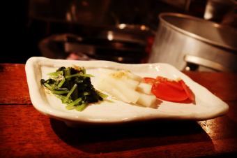 漬物盛り合わせ