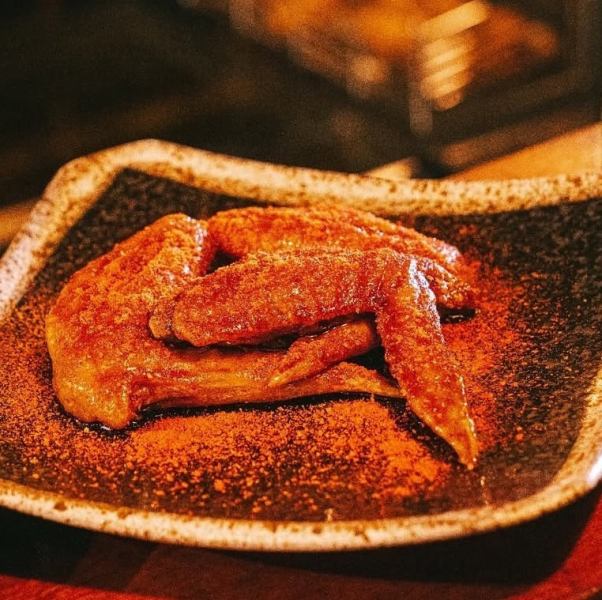 名物の手羽先（自家製甘だれ）