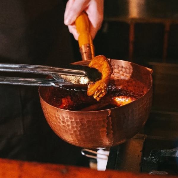 こだわりの３種類のタレ