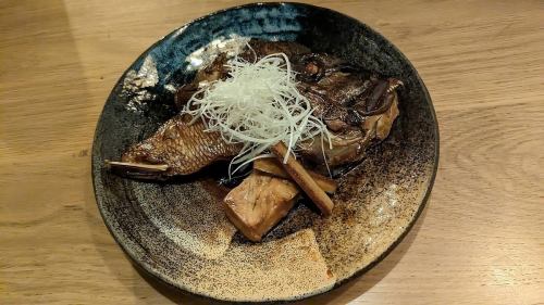 鯛のあら炊き