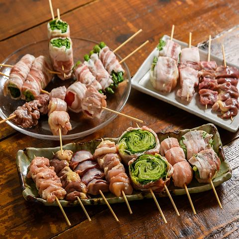 飲み放題付きの店主おまかせコースあり!