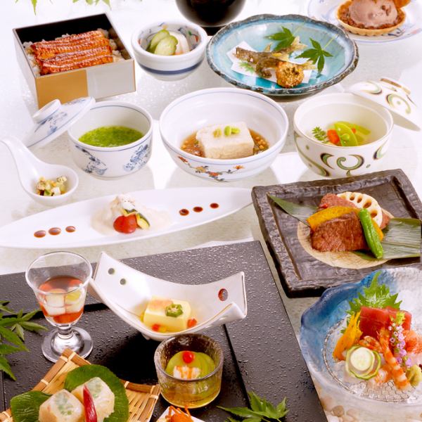 [A luxurious and satisfying kaiseki meal that makes use of the colors and ingredients of the season] Seasonal Kaiseki Snow Course 11,000 yen (tax included)