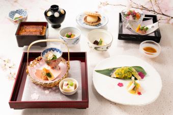 季節の会席　月コース（ご予約締切：来店日の2日前まで）