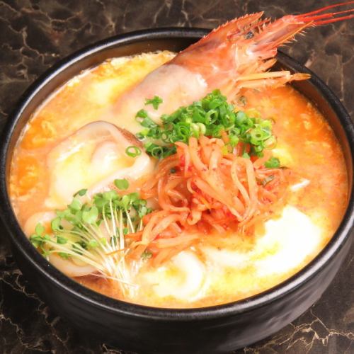 해물 김치 국밥
