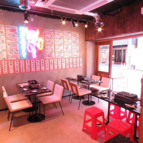 Opened in October 2020! A popular bar where you can grill meat until the morning in the Taiyuji / Togano area ♪