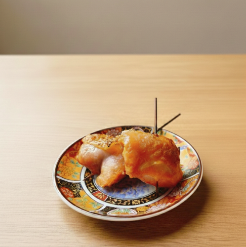 鶏の昆布締め焼き
