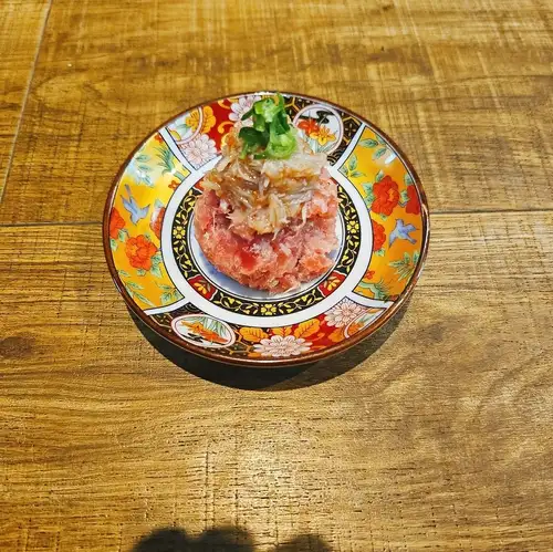 ねぎとろ梅水晶