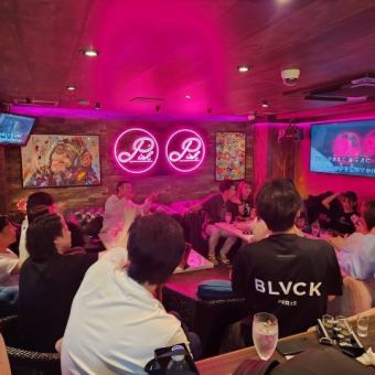 After-party plan ★ Free darts and karaoke! Maximum fun with a private room and rooftop terrace ★ 120 minutes all-you-can-drink for 4,000 yen