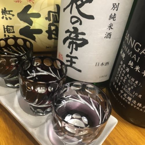竹原の日本酒飲み比べ！